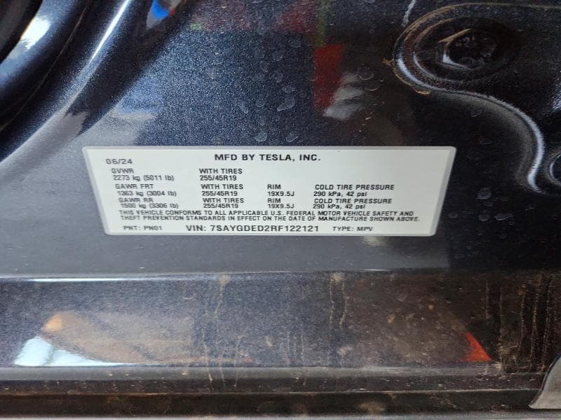 2024 TESLA MODEL Y 13