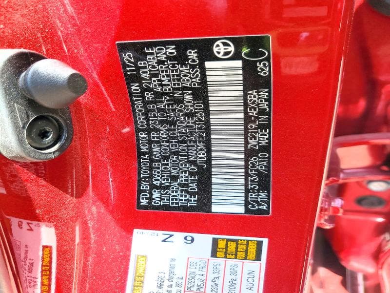 2026 TOYOTA COROLLA HYBRID SE 13