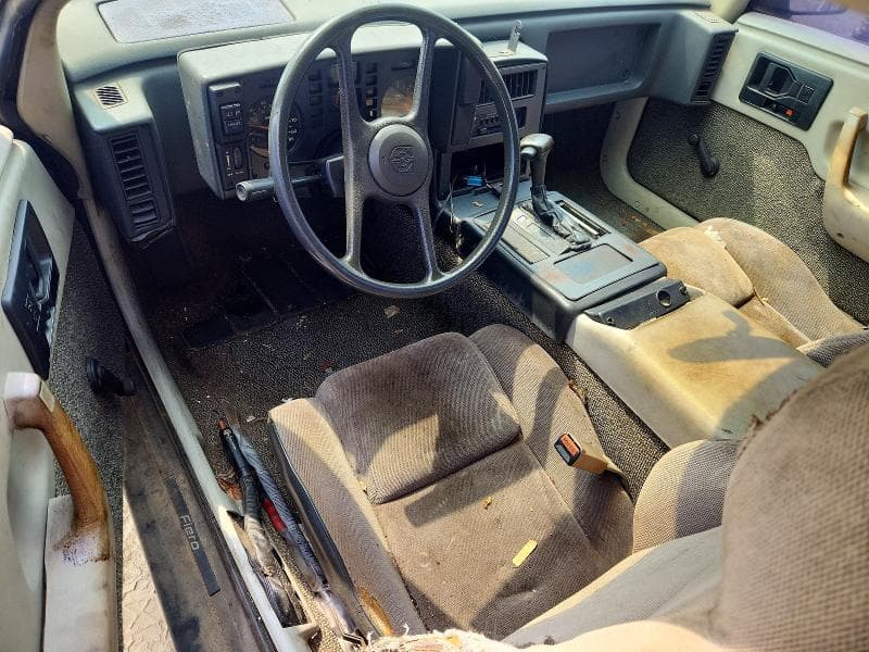 1984 PONTIAC FIERO SPORT 8