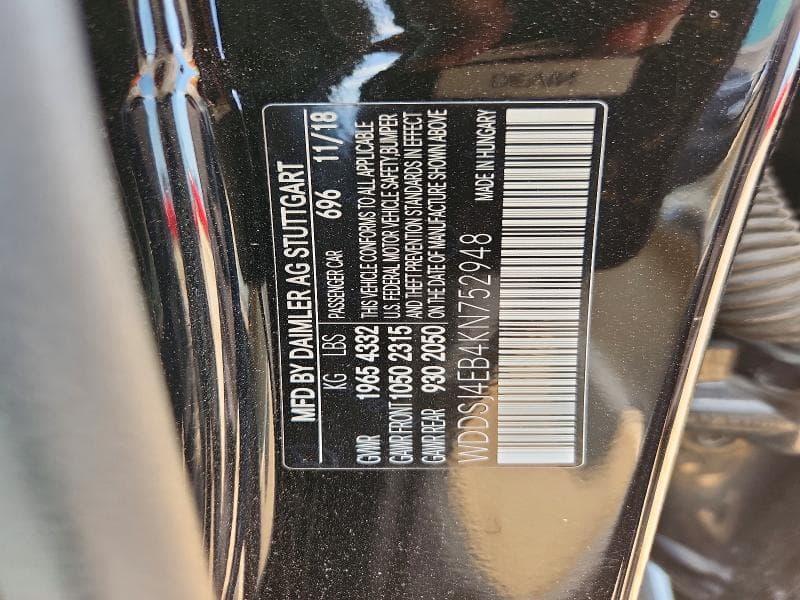 2019 MERCEDES-BENZ CLA 250 13