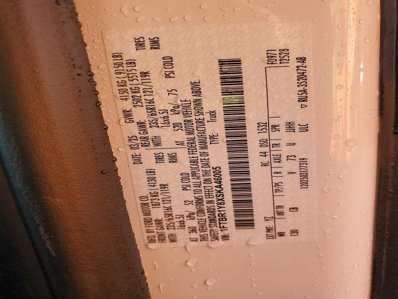 2025 FORD TRANSIT T-250 14
