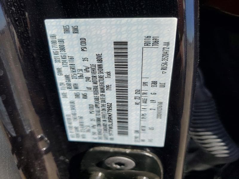 2024 FORD F150 XLT 12