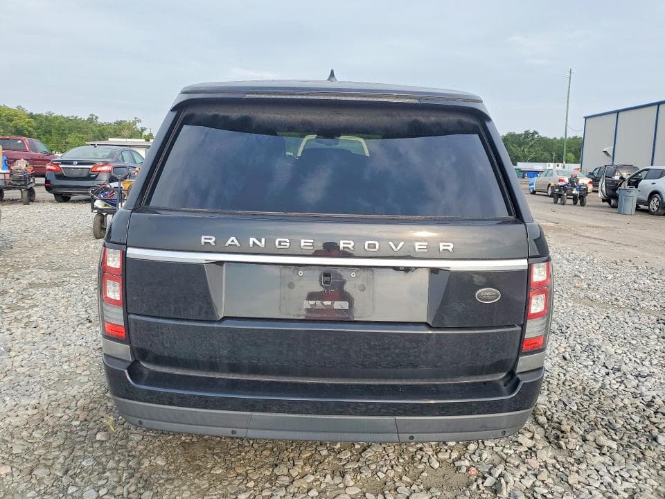 2017 LAND ROVER RANGE ROVER 6