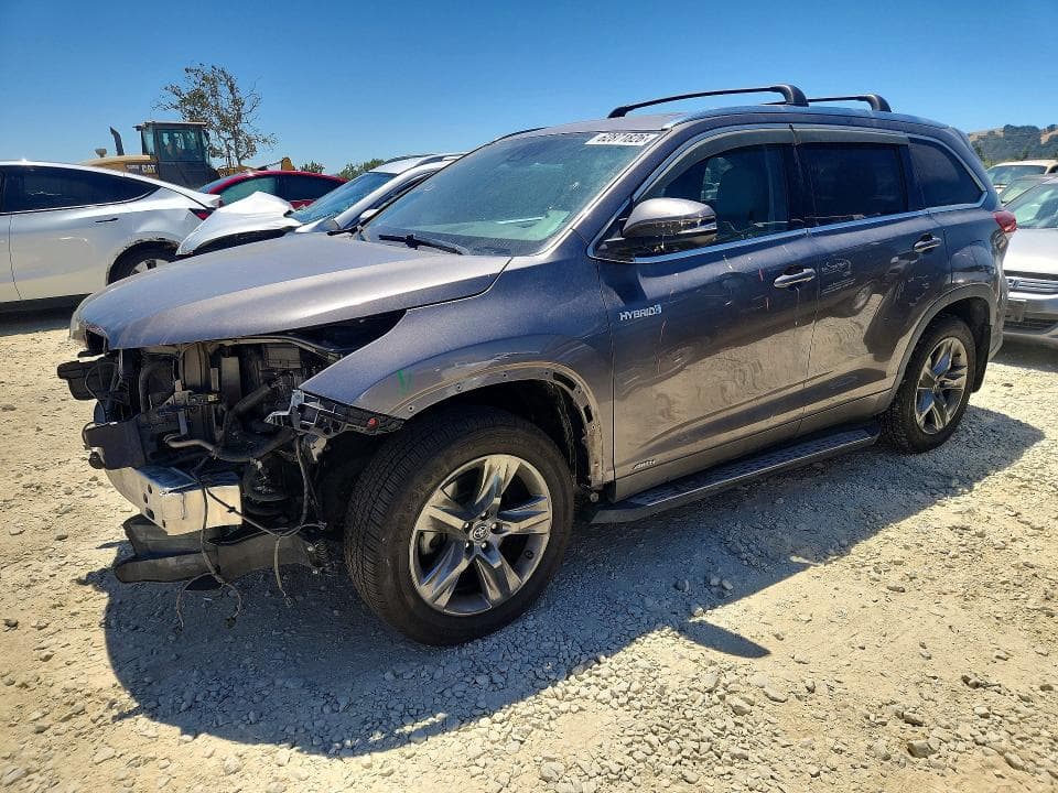 2017 TOYOTA HIGHLANDER HYBRID LIMITED PLATINUM - 1