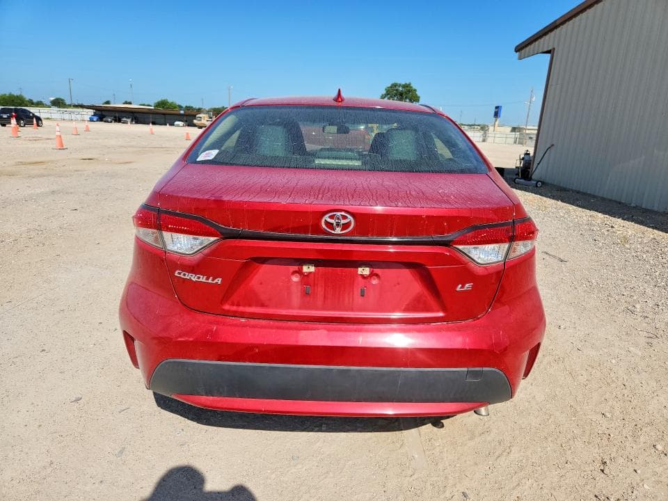 2020 TOYOTA COROLLA LE 6