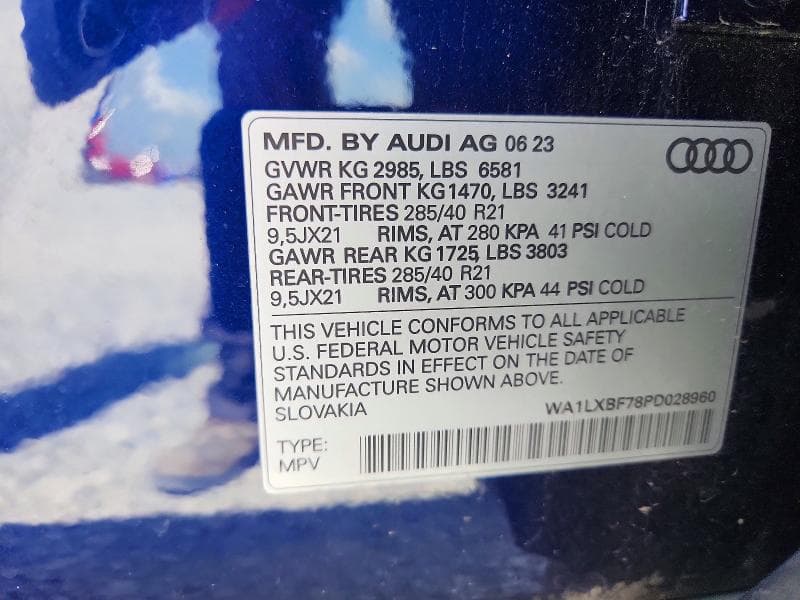 2023 AUDI Q7 PREMIUM PLUS 13