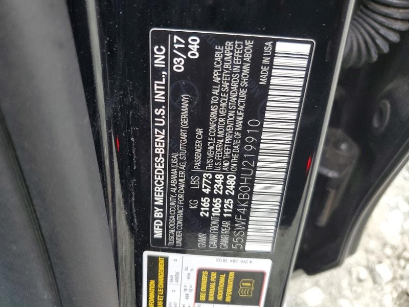 2017 MERCEDES-BENZ C 300 4MATIC 12
