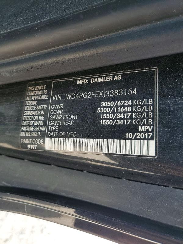2018 MERCEDES-BENZ METRIS 13