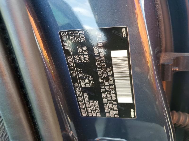 2023 VOLVO XC60 CORE 13