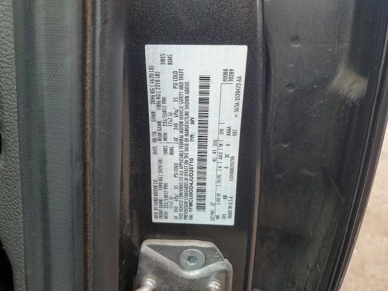 2018 FORD ESCAPE SE 13