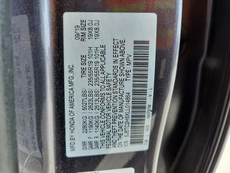 2020 ACURA RDX TECHNOLOGY 12