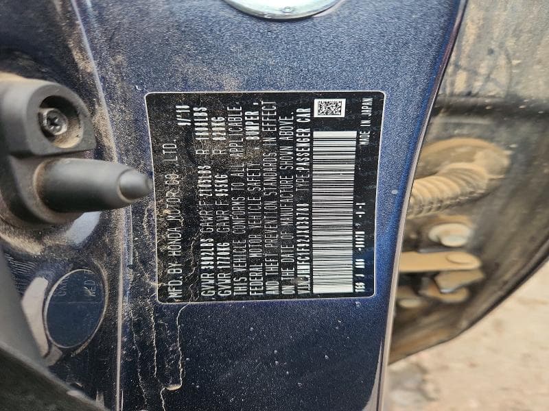 2018 HONDA CIVIC TOURING 12