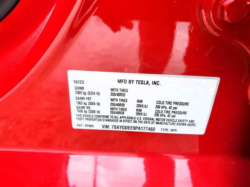 2023 TESLA MODEL Y 14