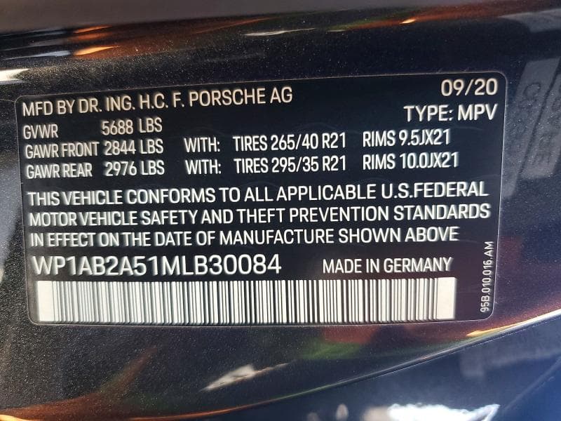 2021 PORSCHE MACAN S 14