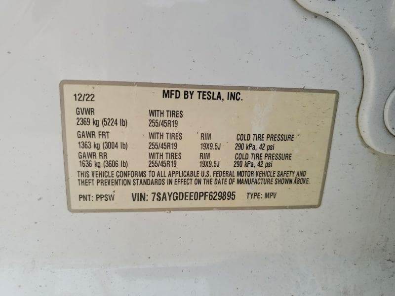 2023 TESLA MODEL Y 13