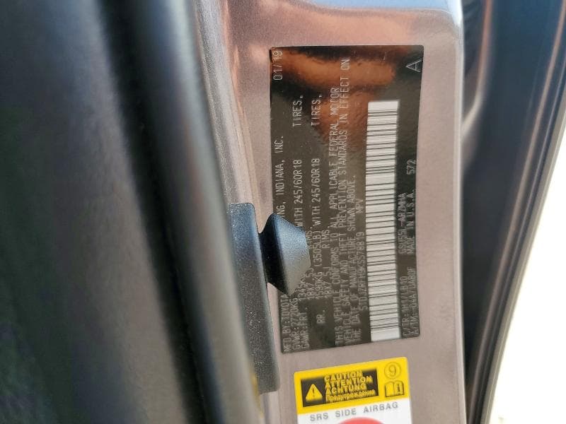 2019 TOYOTA HIGHLANDER XLE 13