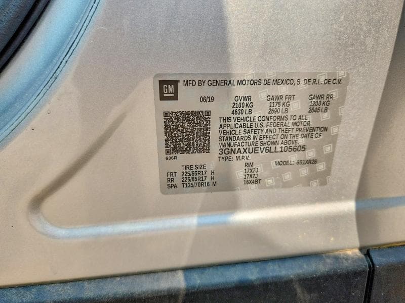 2020 CHEVROLET EQUINOX LT 13