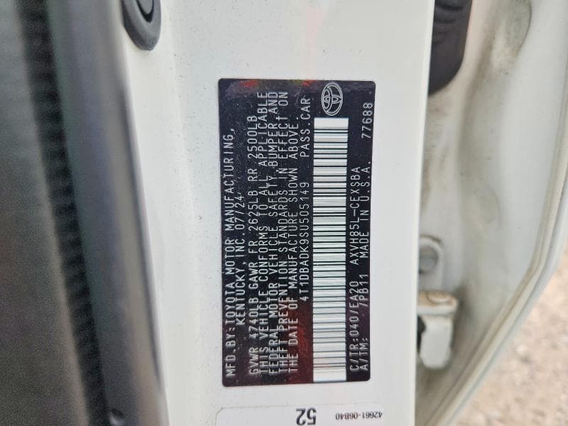 2025 TOYOTA CAMRY SE 12