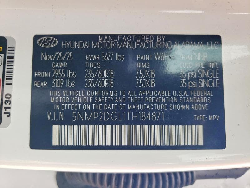 2026 HYUNDAI SANTA FE SEL 13