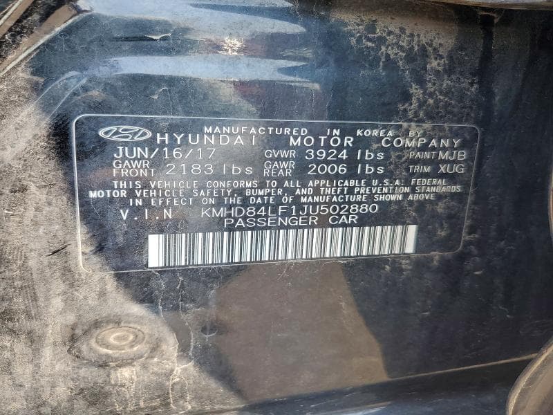 2018 HYUNDAI ELANTRA VALUE EDITION 13