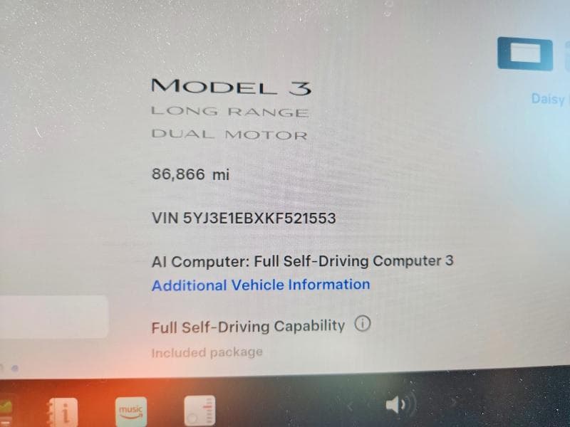 2019 TESLA MODEL 3 9