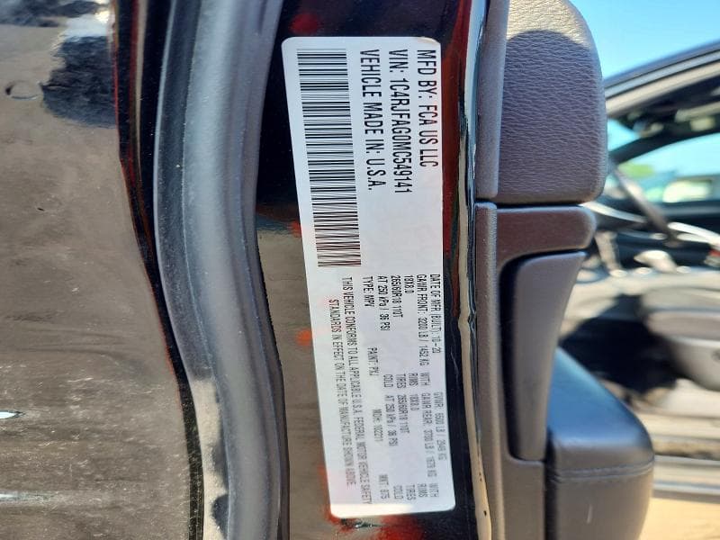 2021 JEEP GRAND CHEROKEE LAREDO 12