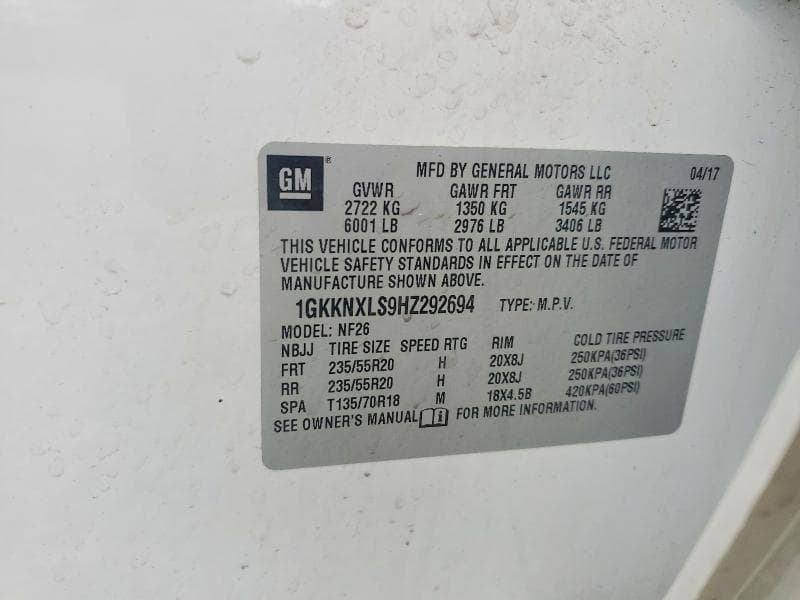 2017 GMC ACADIA DENALI 13