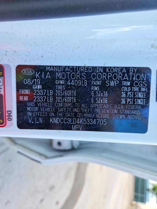 2019 KIA NIRO EX PREMIUM 13