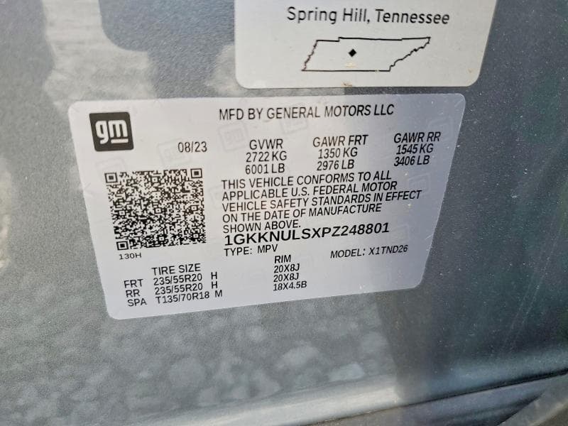 2023 GMC ACADIA SLT 13