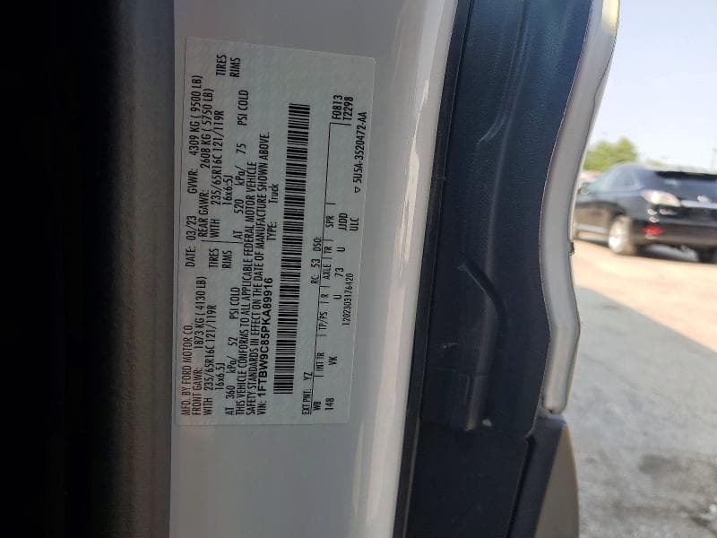 2023 FORD TRANSIT T-350 13