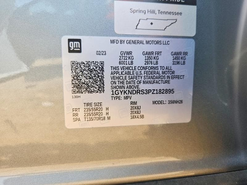 2023 CADILLAC XT5 PREMIUM LUXURY 12