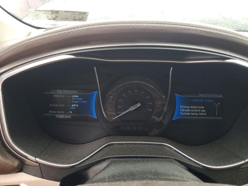 2017 FORD FUSION TITANIUM PHEV 9