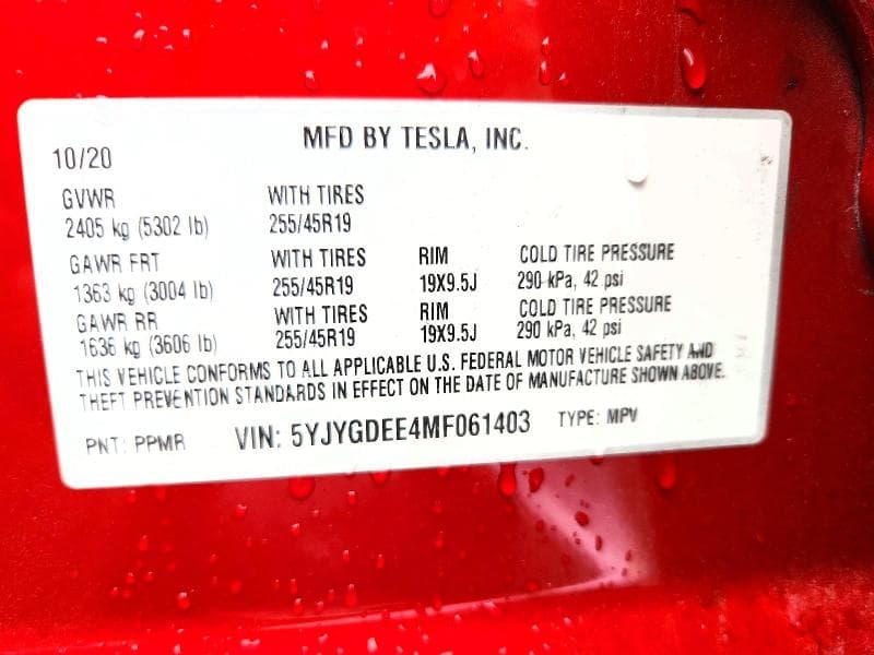 2021 TESLA MODEL Y 12