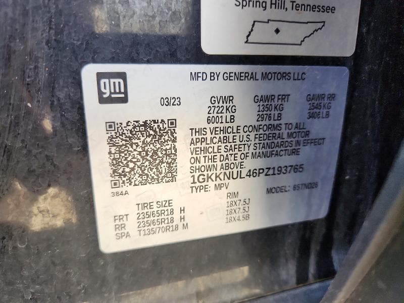 2023 GMC ACADIA SLT 12