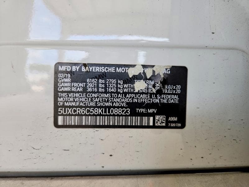 2019 BMW X5 XDRIVE40I 13