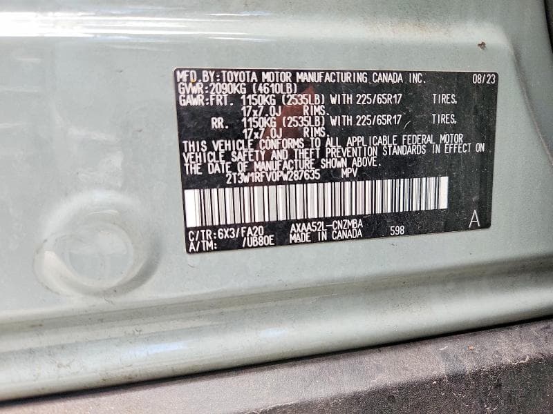 2023 TOYOTA RAV4 XLE 13
