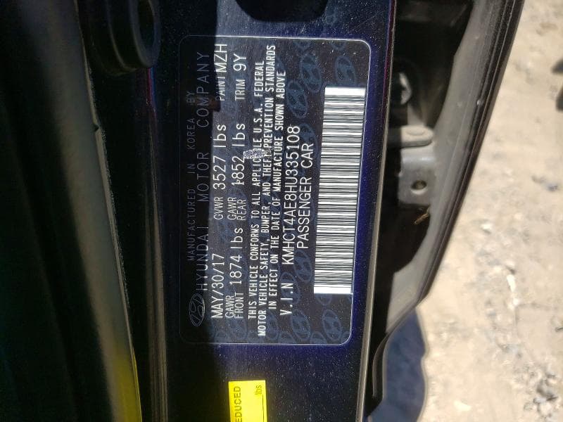 2017 HYUNDAI ACCENT SE 13