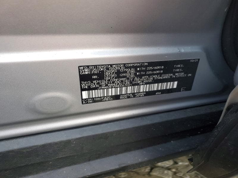 2021 TOYOTA RAV4 PRIME SE 12