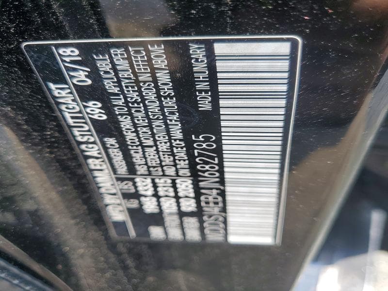 2018 MERCEDES-BENZ CLA 250 12