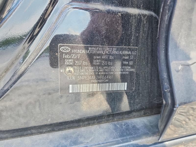 2017 HYUNDAI SONATA SE 12