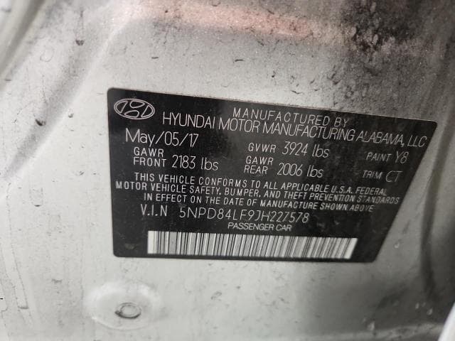 2018 HYUNDAI ELANTRA SEL 12