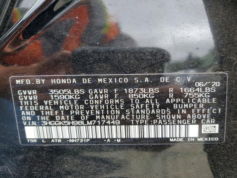 2020 HONDA FIT EXL 14