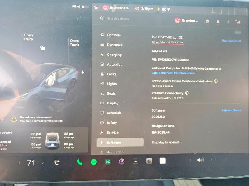 2022 TESLA MODEL 3 9