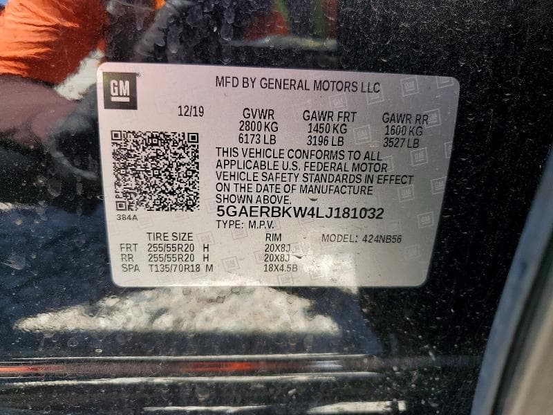 2020 BUICK ENCLAVE 14