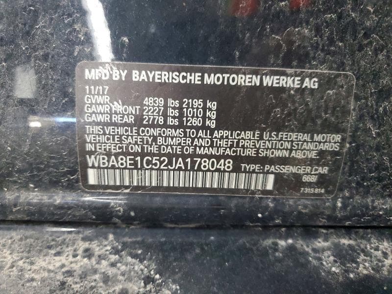2018 BMW 330E 12