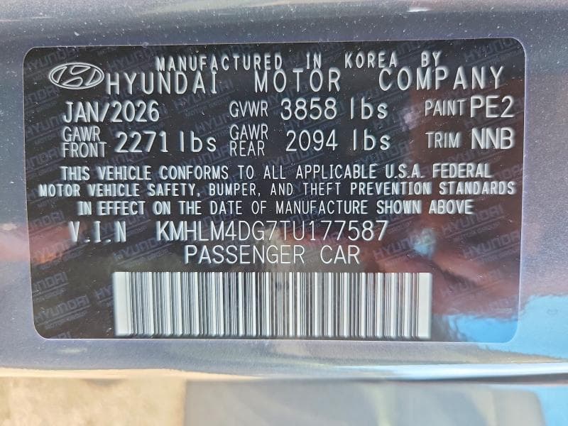 2026 HYUNDAI ELANTRA SEL SPORT 12