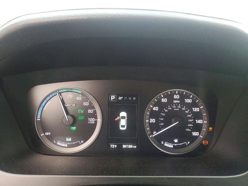 2017 HYUNDAI SONATA HYBRID SE 9