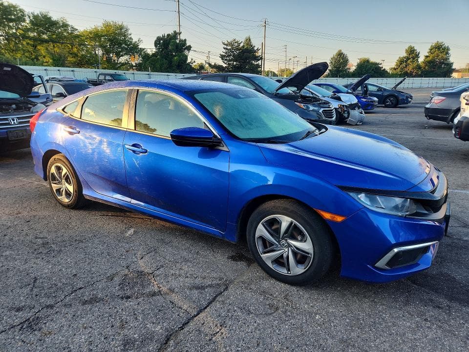 2019 HONDA CIVIC LX 4