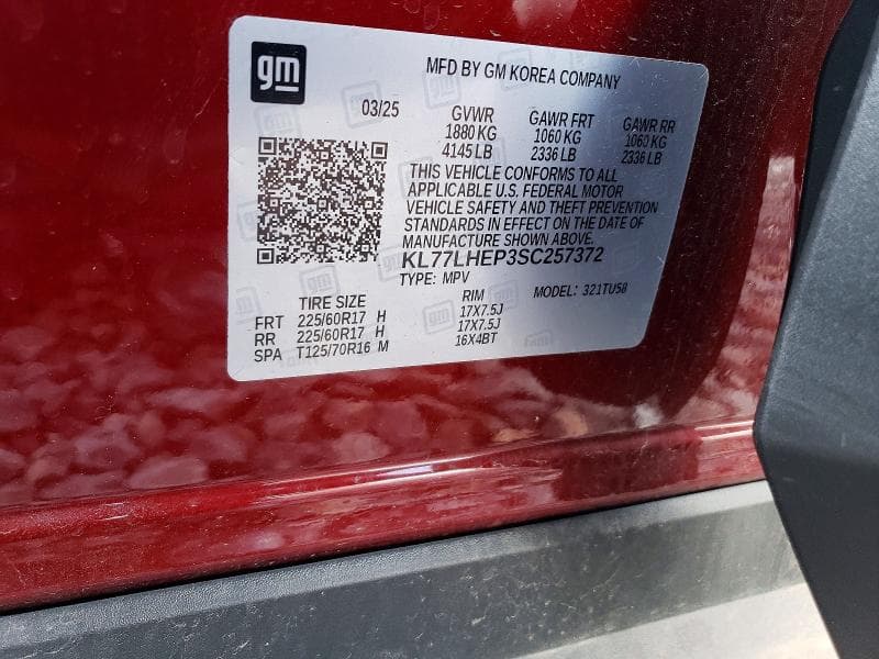 2025 CHEVROLET TRAX 1LT 12