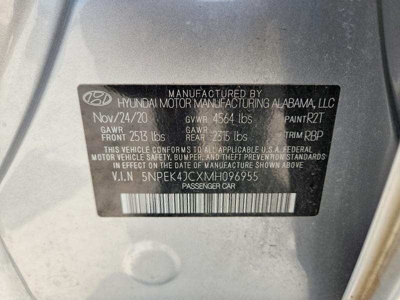 2021 HYUNDAI SONATA N LINE 12